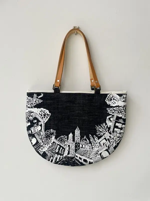 Denim Landscape Bag [h125]