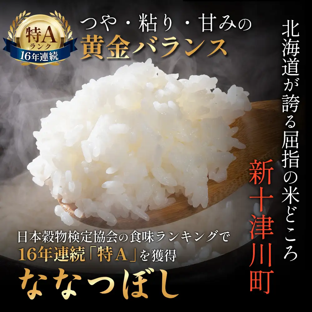 【令和8年度産】ゆめぴりか・ななつぼし・ふっくりんこ精米3品種セット（各5kg）【11064】