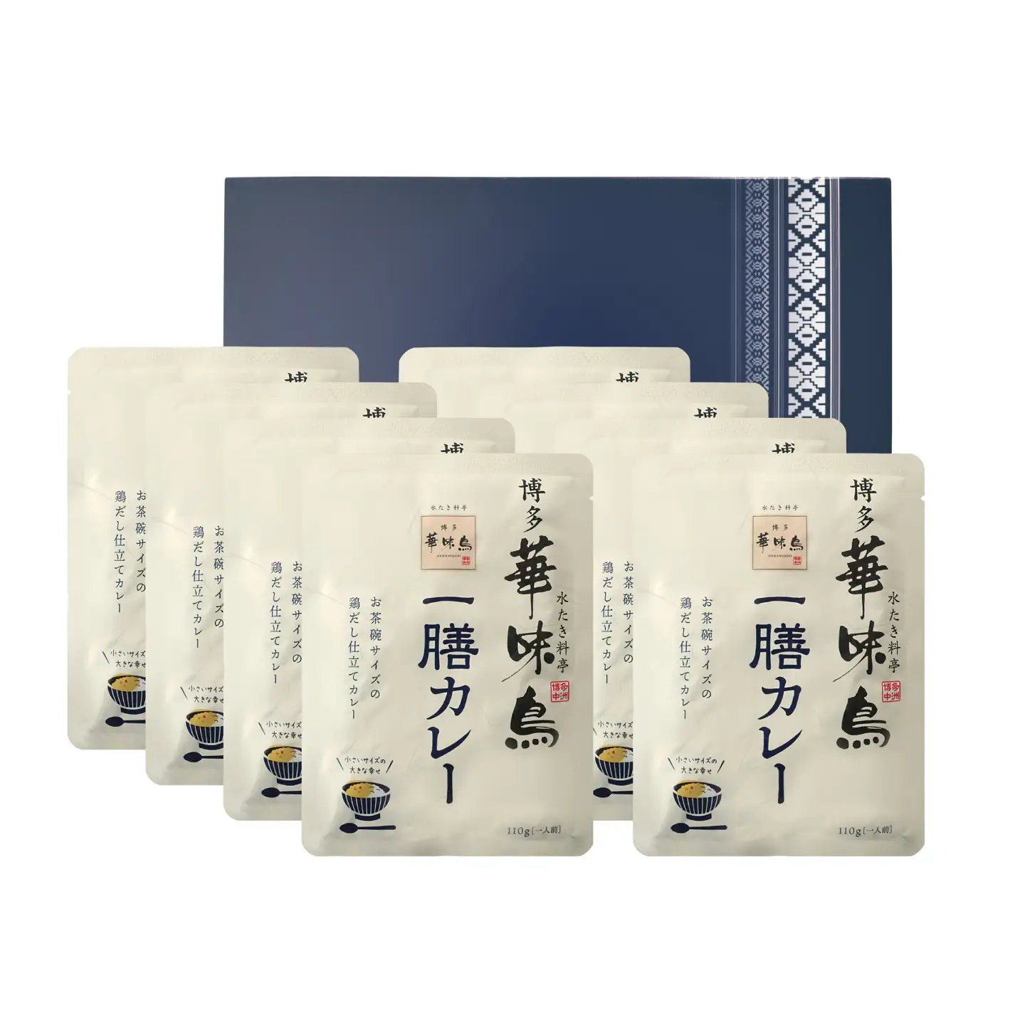 博多華味鳥 一膳カレーセット 8食入り / レトルト カレー はなみどり / 佐賀県 / トリゼンフーズ [41ADAD003]