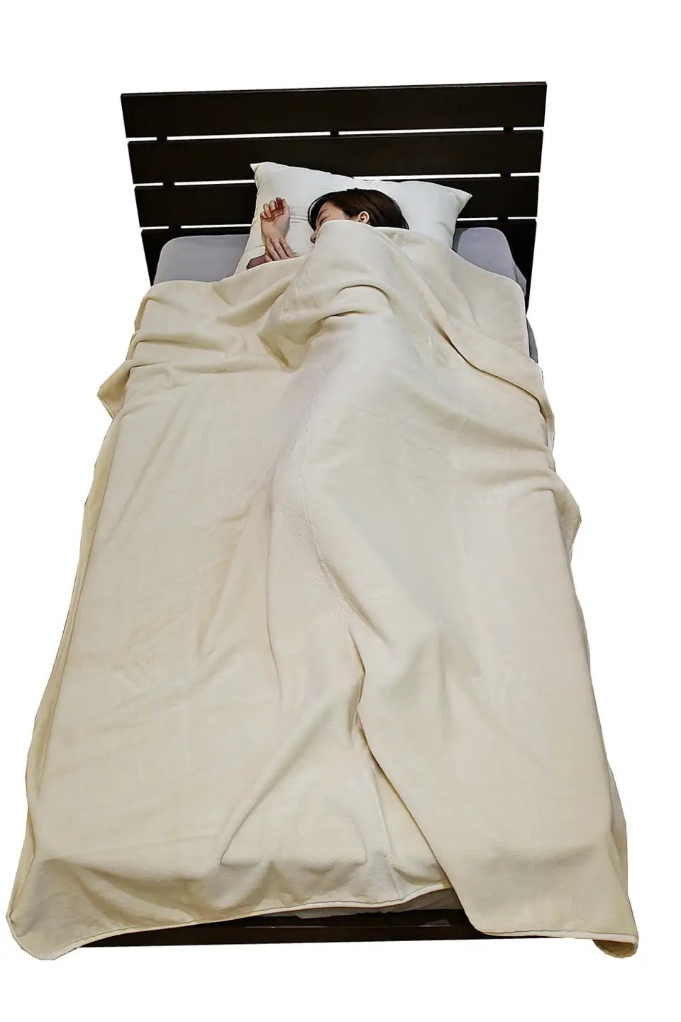 ＼肌に優しい／ 綿毛布 100% ナチュラルコットンやわらか綿毛布（毛羽部分） | シングル 毛布