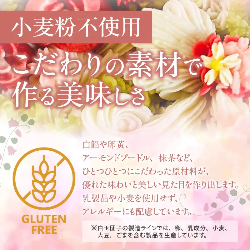 あんこで華やぐお楽しみ 花団子 BOX_77-400