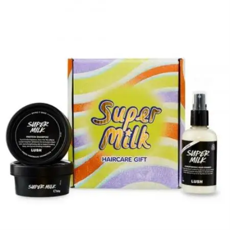 LUSH (ラッシュ) スーパーミルキー ヘアケアギフト ヘアケア3種セット【1731830】