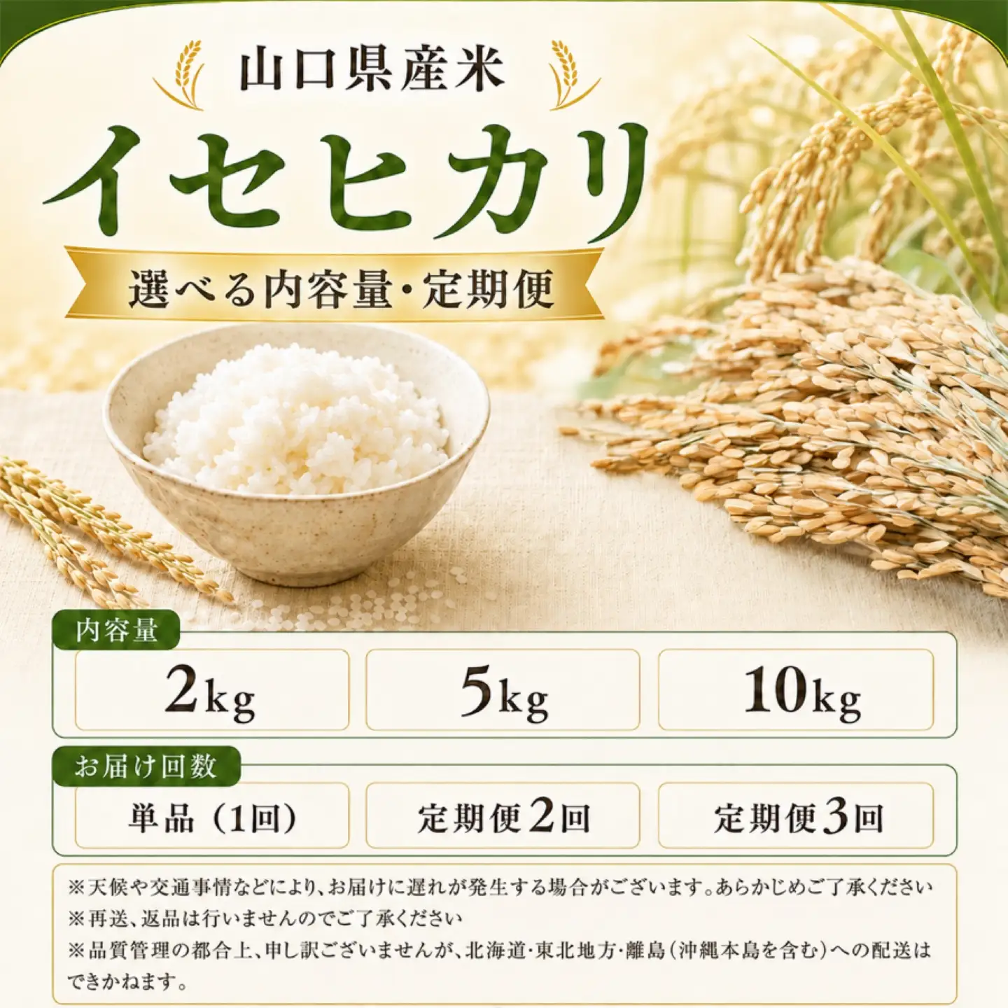令和7年産 山口県産米 イセヒカリ 10kg