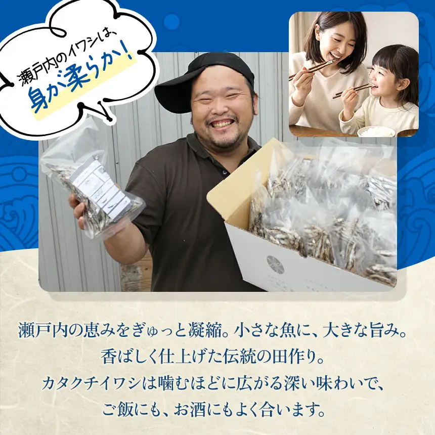 うま味 調味料 不使用 ！ 訳あり 田作り （ 大きめ 約 7 cm ） ( 100 g × 15 袋 )