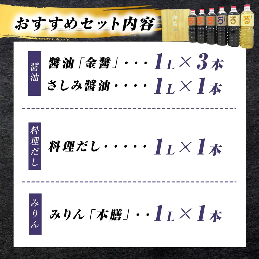 「山口の厨」丸三食品　いちまる醤油 おすすめセット