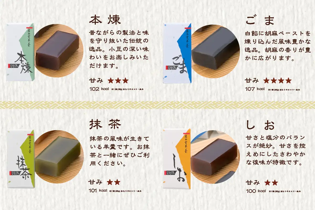 岩谷堂羊羹 ひとくち 100個 [F0013]