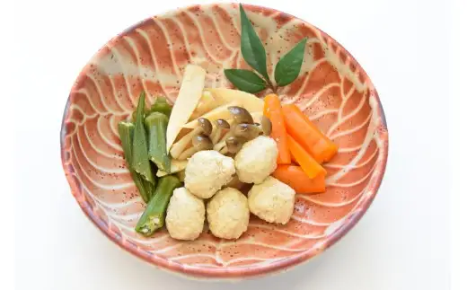 志野焼波文鉢揃_21-081-1