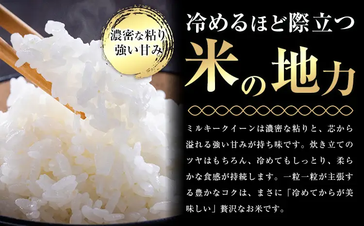 お米 ミルキークイーン 約5kg 精米