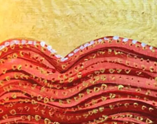 絵画 富士山溶岩パワーアート「開運瑞光富嶽」 絵画