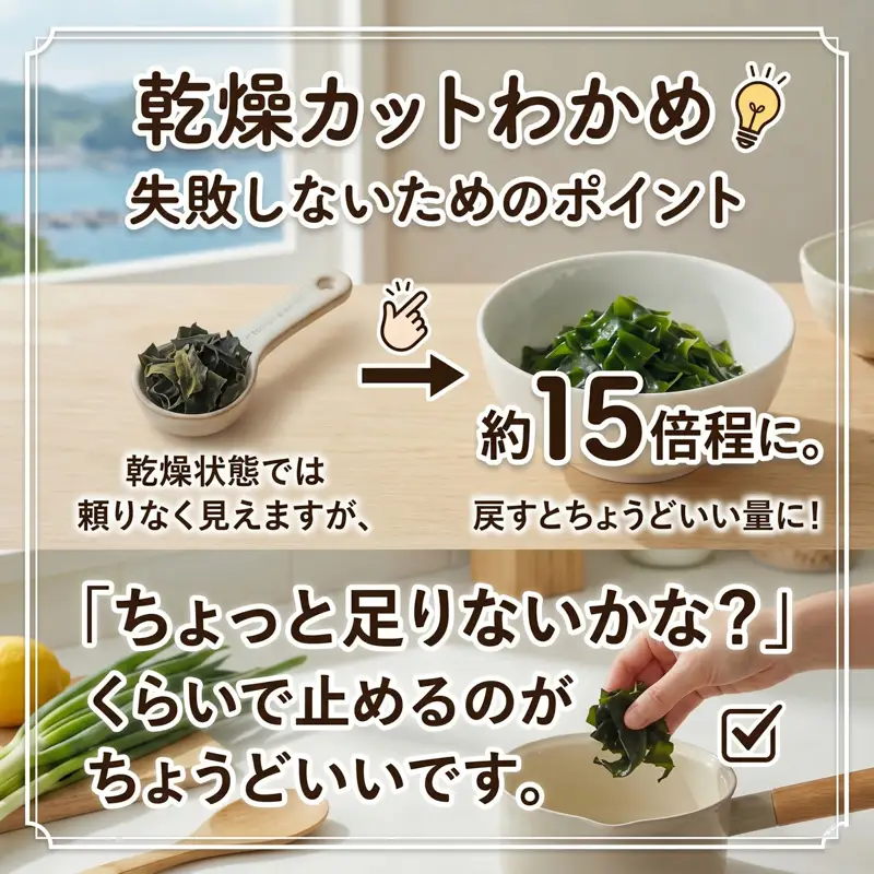岩手産 カットわかめ 100g 乾燥カットわかめ