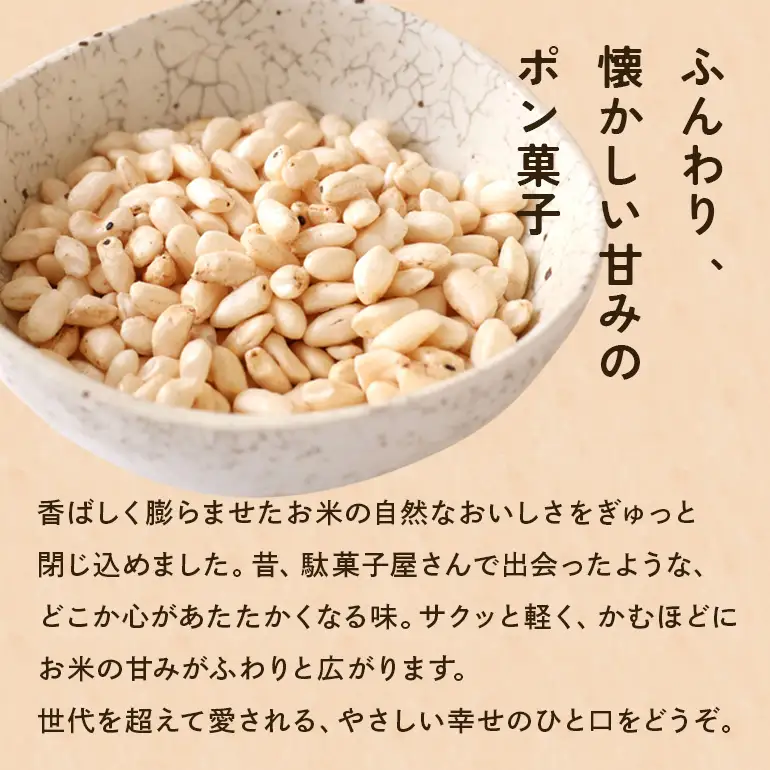 ポン菓子 10袋 A03-010