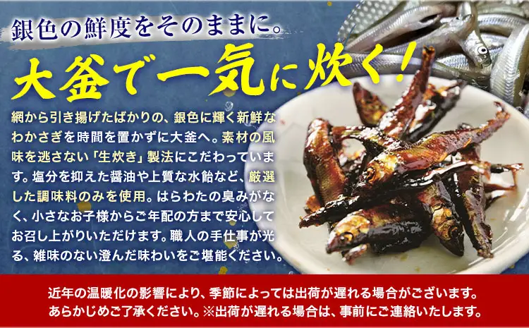 わかさぎの佃煮 600g 中村水産《30日以内に出荷予定(土日祝除く)》北海道 豊頃町産 大津 漁師手作り 特産 数量限定 小分け 惣菜 おかず つくだ煮 ご飯のお供 お茶請け おつまみ 酒の肴 おせち 魚介 海鮮 ギフト 贈り物 贈答用 送料無料