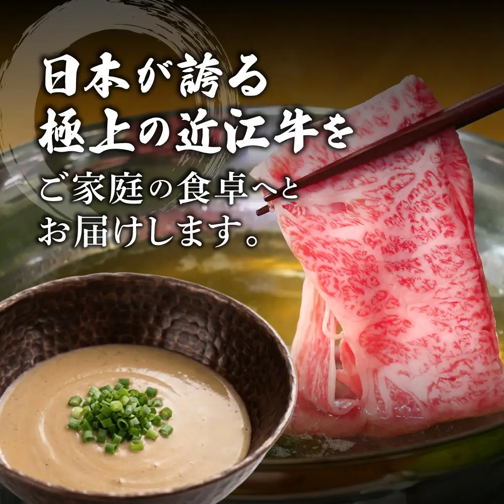 近江牛肩ロース 520g 株式会社オカキブラザーズフーズ 滋賀県 東近江市 B-E19 近江牛 肩ロース スライス 520g A5 A4 すき焼き しゃぶしゃぶ 和牛 牛肉 ブランド牛