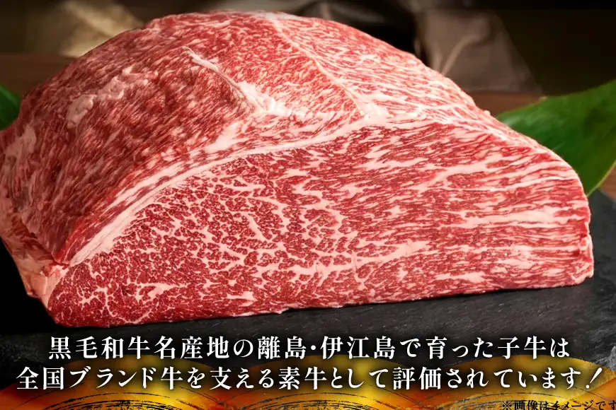 牛肉 伊江島牛 焼肉用 赤身 もも・うで 250g 2p 計500g