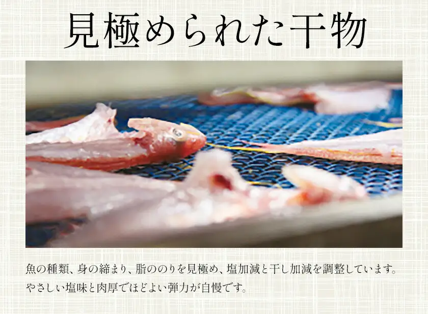 はまみや海産 美波 の 特選 干物セット 小セット 干物
