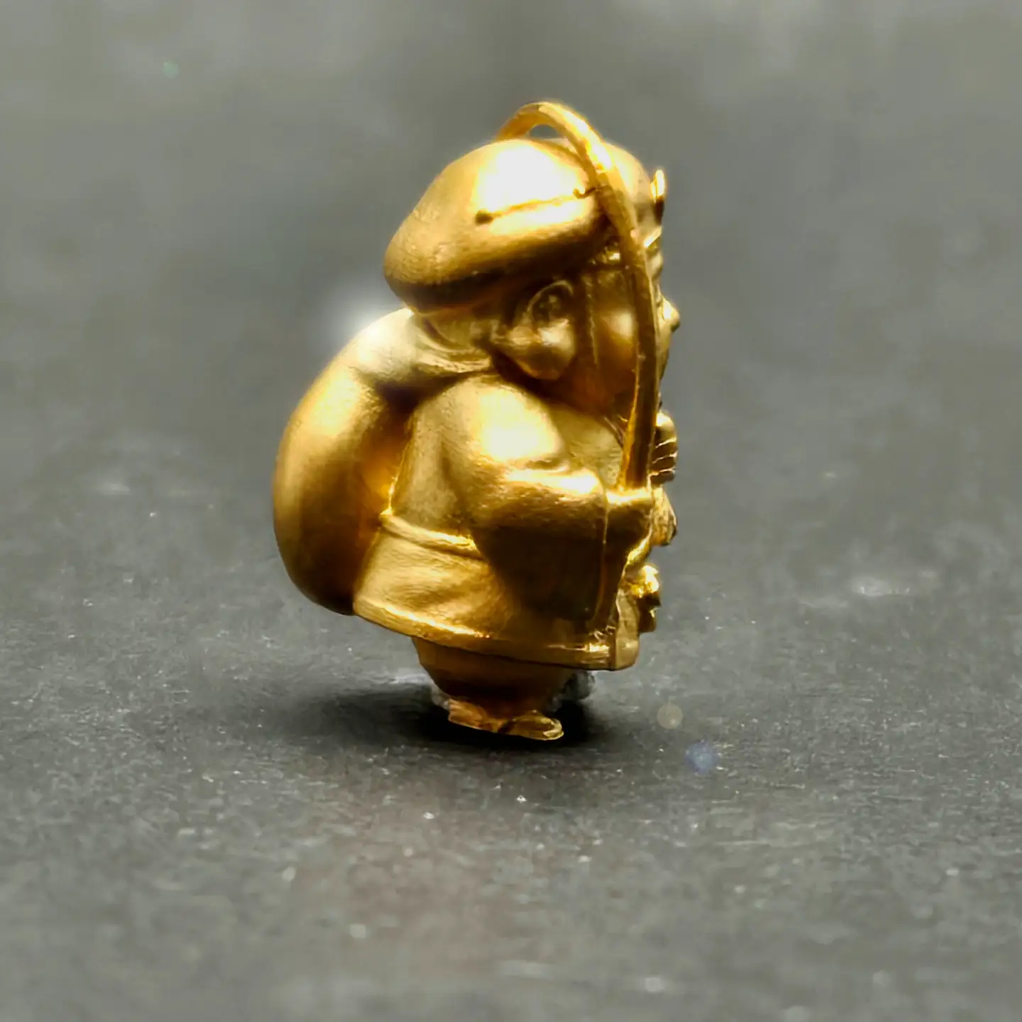【造幣局ホールマーク入り】【純金】恵比寿　小 8~9g　【甲斐石和温泉七福神】　252-018