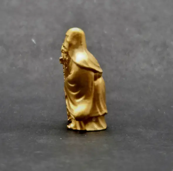 【造幣局ホールマーク入り】【純金】福禄寿　大 15~16g　【甲斐石和温泉七福神】　252-032
