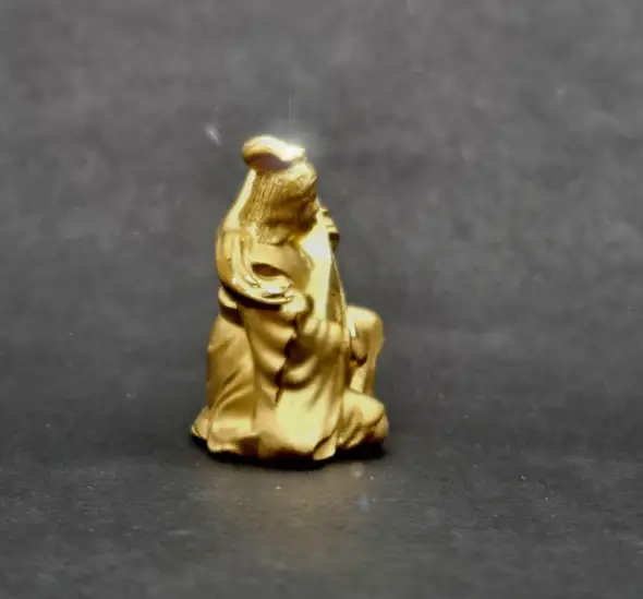 【造幣局ホールマーク入り】【純金】弁財天　大 15~16g　【甲斐石和温泉七福神】　252-033