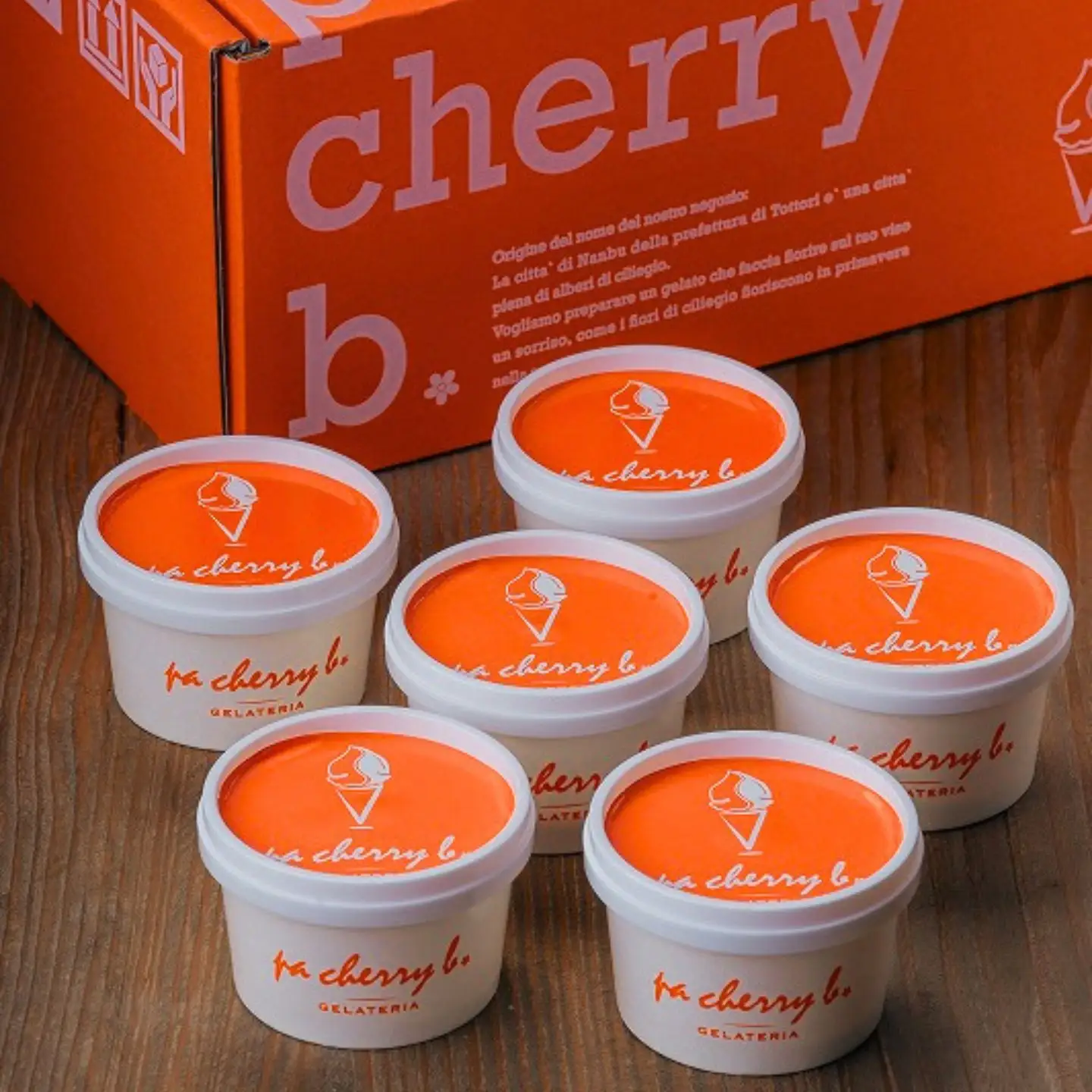 pa cherry b．オリジナルジェラート スタンダード6個セット