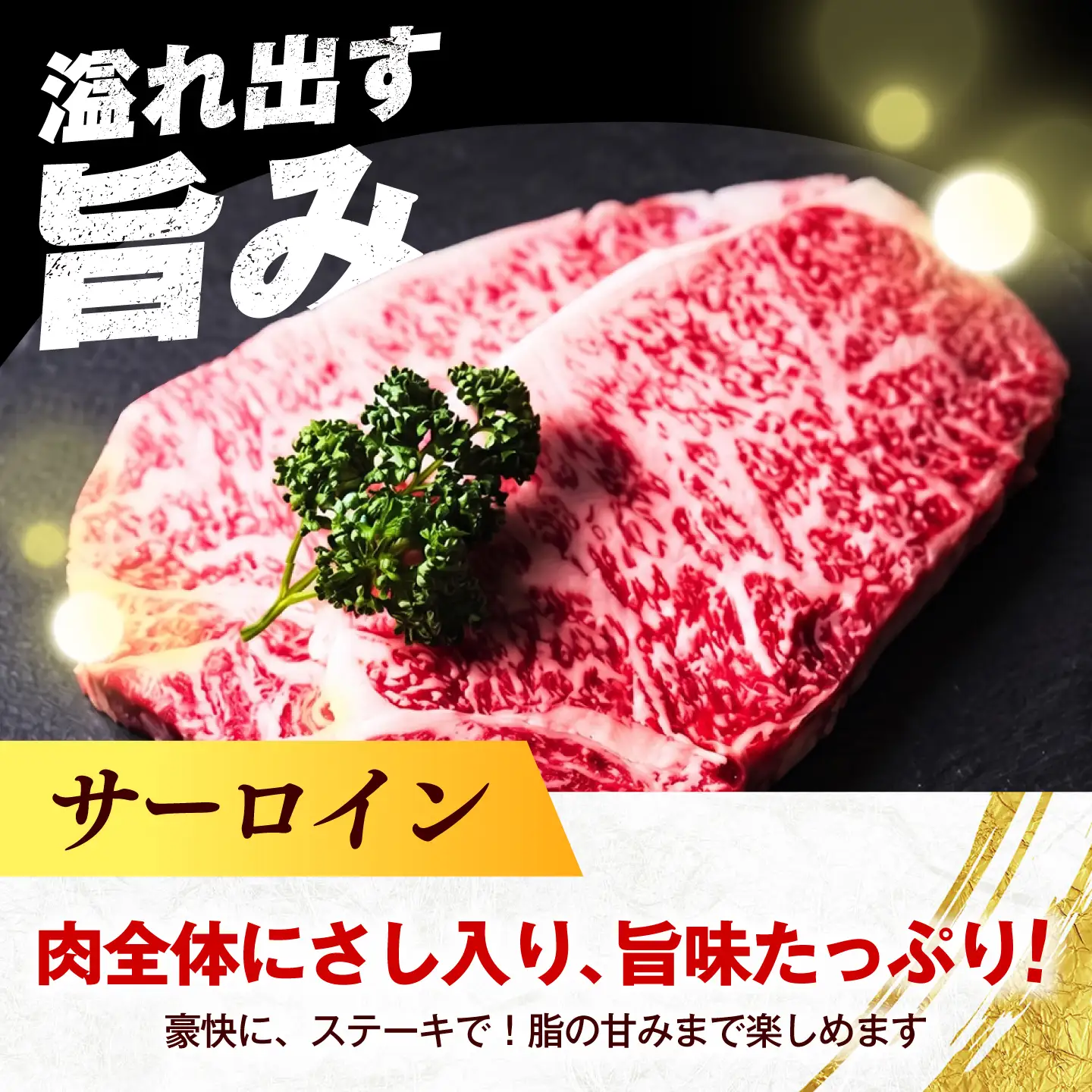 博多和牛 牛肉 サーロイン ステーキ 500g（250g×2枚）《築上町》【肉のくまもと屋】[ABEZ005]