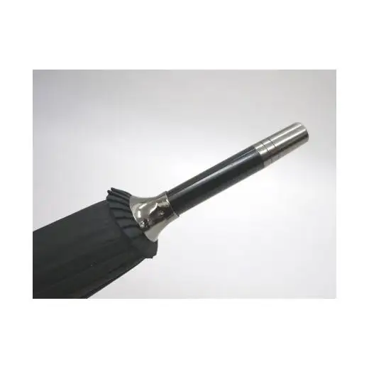 N160　紀州漆器アンブレラ『グラデ黒』１６本骨傘カバー付　ギフト箱入