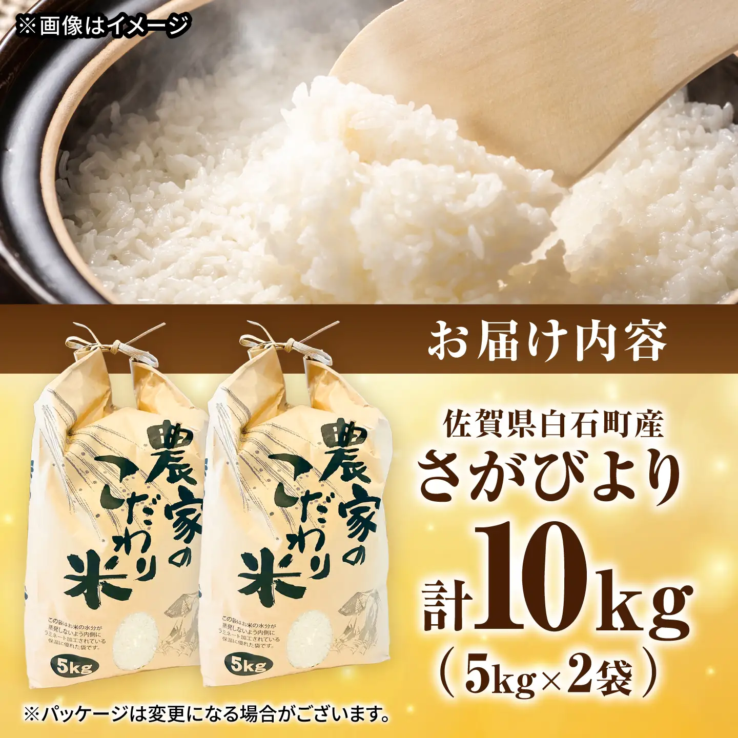 【スピード配送！】令和7年産 さがびより（白米） 10kg【かわさきいちご】[IBG022]