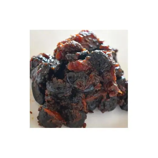 【定期便12ヶ月】薬膳黒ニンニク味噌 500g 黒にんにく 黒大蒜 自家発酵熟成 国産 梨味噌 味噌 手作り ご飯のお供 化学合成調味料無添加 化学合成添加物不使用 発酵食品