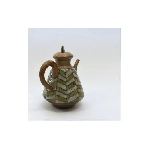 釉彩注器（酒器）和食器 醤油さし ソースポット 陶芸品《受注制作》蓋付き注器 調味料入れ 酒器 お銚子 徳利 和食器 おすすめ おしゃれ モダン 陶芸 手作り 食器 陶器 陶芸作家 インテリア オブジェ