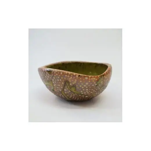釉彩鉢 和食器 深皿 陶芸品《受注制作》中鉢 変形 三角 深皿 皿 和食器 おすすめ モダン おしゃれ 煮物 サラダボール 陶芸 手作り 陶器 装飾品 陶芸作家