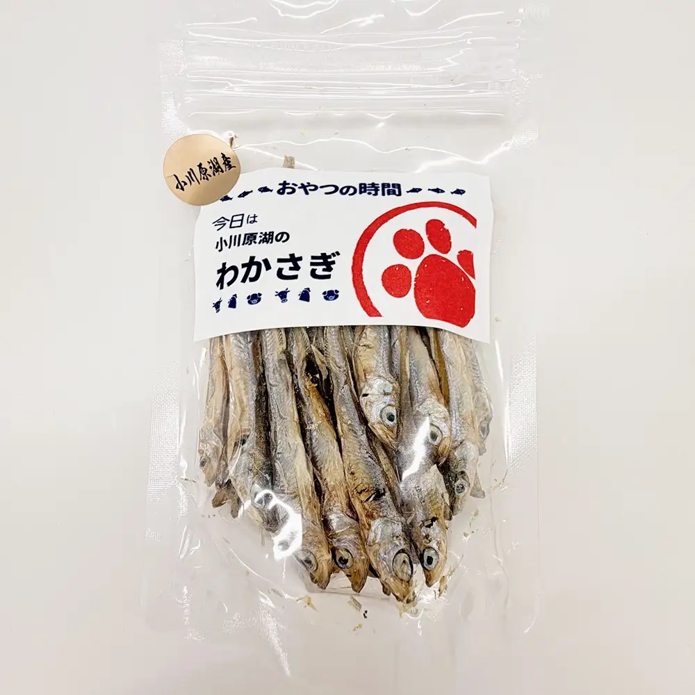 犬のおやつ　小川原湖のお魚3種　各2パック　【02408-0204】