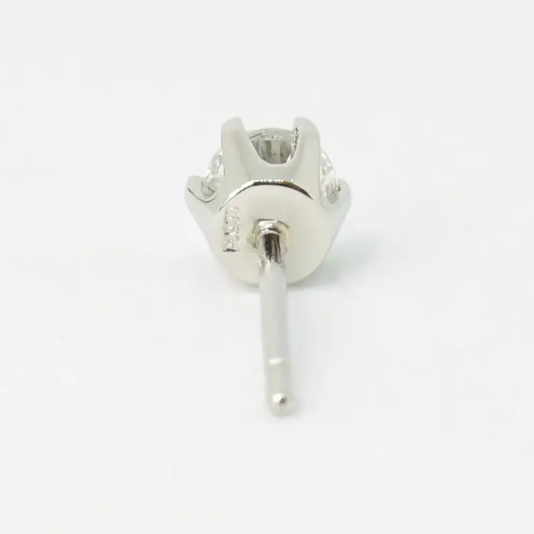 Pt900一粒0.15ctダイヤモンドピアス(片耳) E363DI-P | 山梨県甲府市