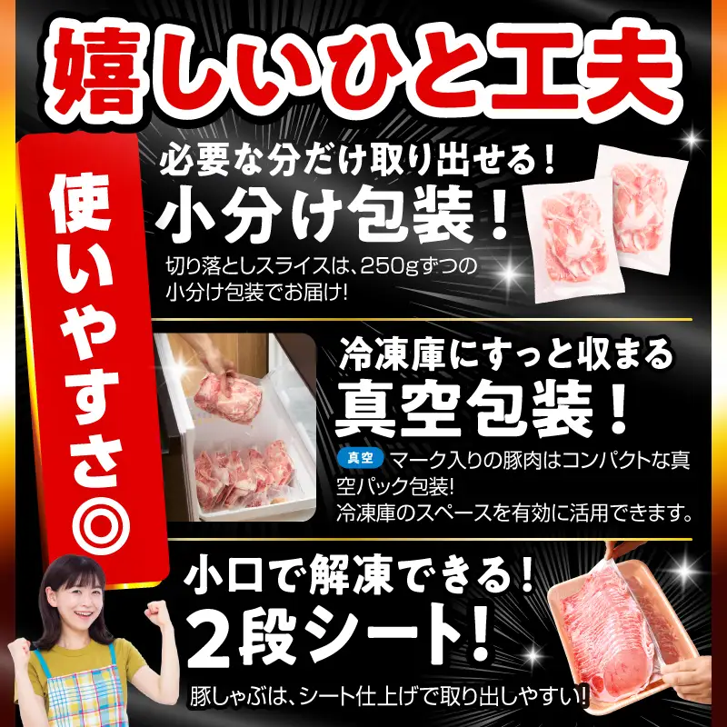 豚肉 切り落とし 豚肉[ロース 3.6kg 国産 小分け]