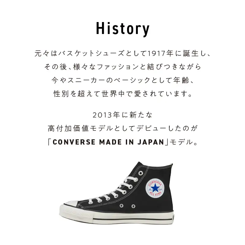 CANVAS ALL STAR J HI BLACK(29.0cm) 〔Ls021-290〕