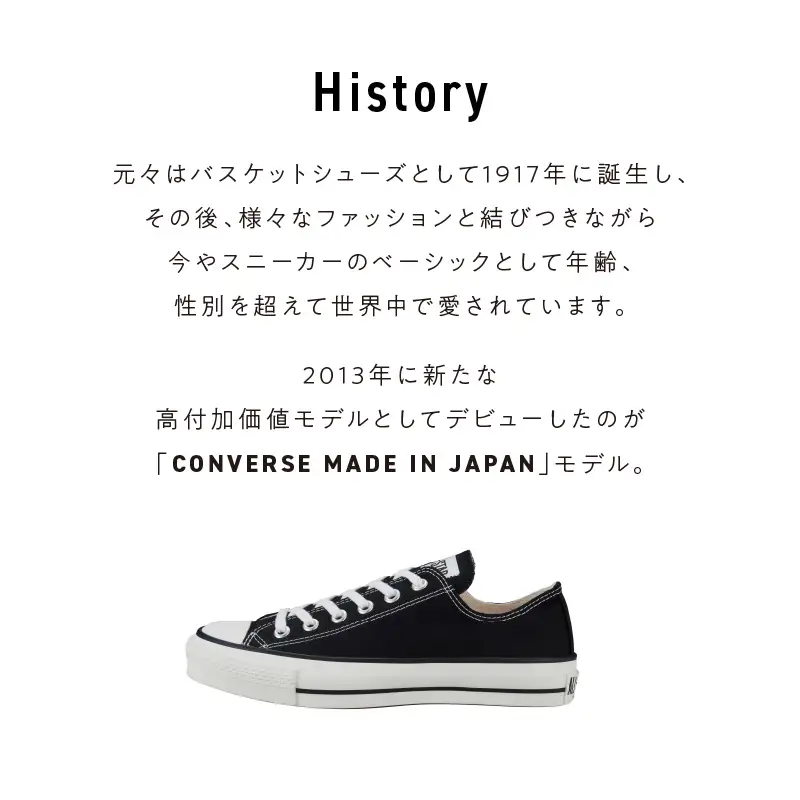 CANVAS ALL STAR J OX BLACK(29.0cm) 〔Ls022-290〕