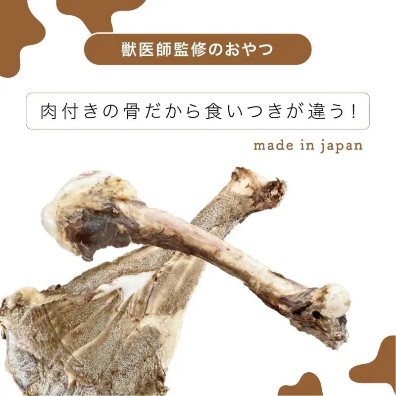 ペットフード研究所 国産無添加 鹿骨セット4個セット(各2個)【ふるさと納税3.0】【087D-105】