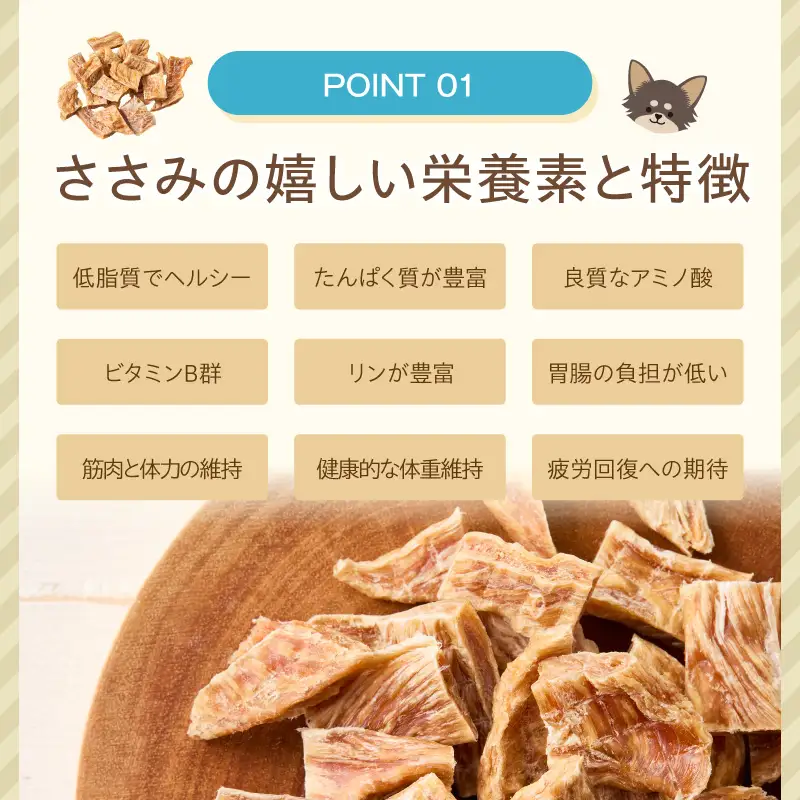 ペットフード研究所 国産無添加 一口ささみ 500g 【ふるさと納税3.0】【087C-096】