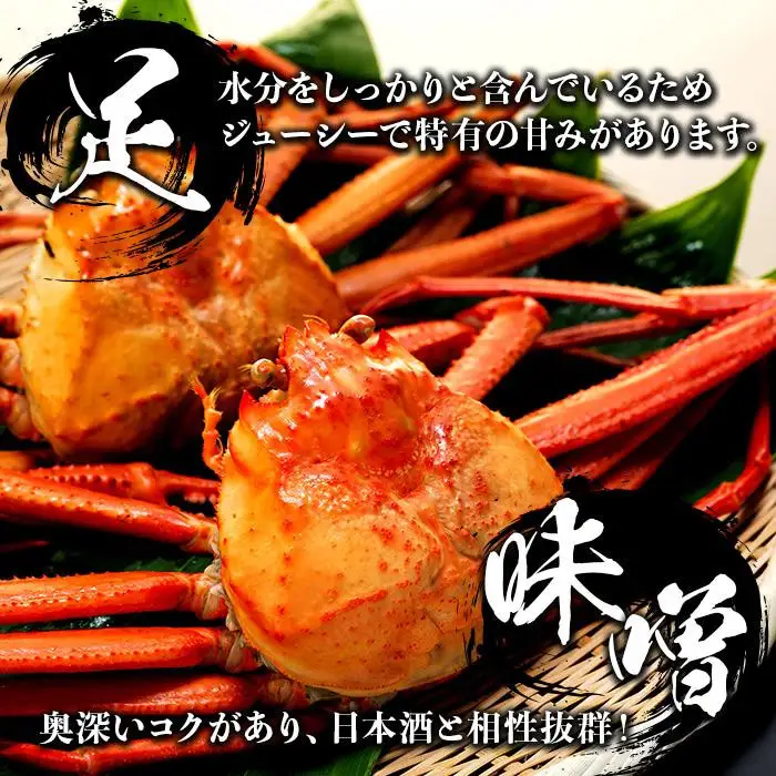 カニ 2027年3月発送 訳あり ボイル紅ズワイガニ 2～3杯セット かに 蟹 冷蔵