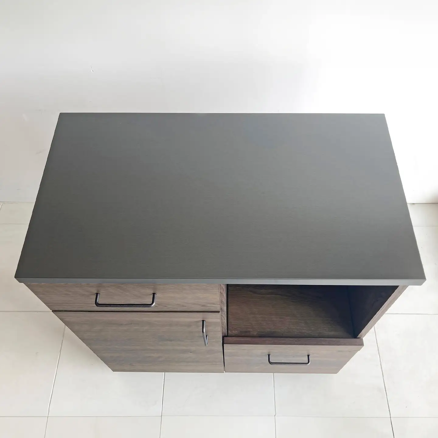 グラーデ 80 キッチンカウンター ドア BR(H062351)