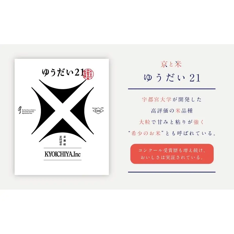 お米 京と米 ゆうだい21 6kg お米