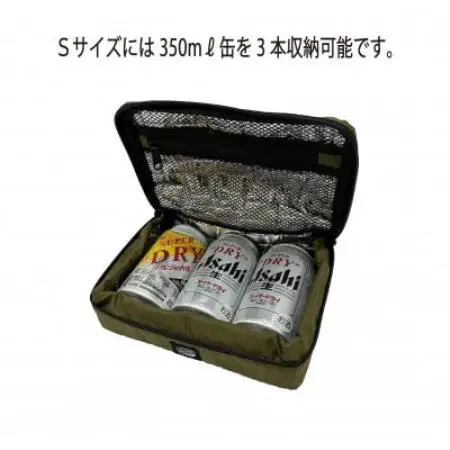 イスカ《クーラーバッグ》コンパクトクーラーバッグ S モス 登山やキャンプ用。【ISKOT】【1739459】