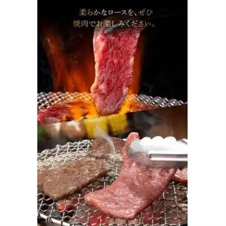 鹿児島県産黒毛和牛ロース焼肉用400g【配送不可地域：離島】【1185891】