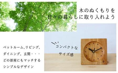 【nokutare】木の温もりが感じられる 卓上時計 | 木製  時計 卓上時計 プnokutare CB011-CP01FN-Limited-VO