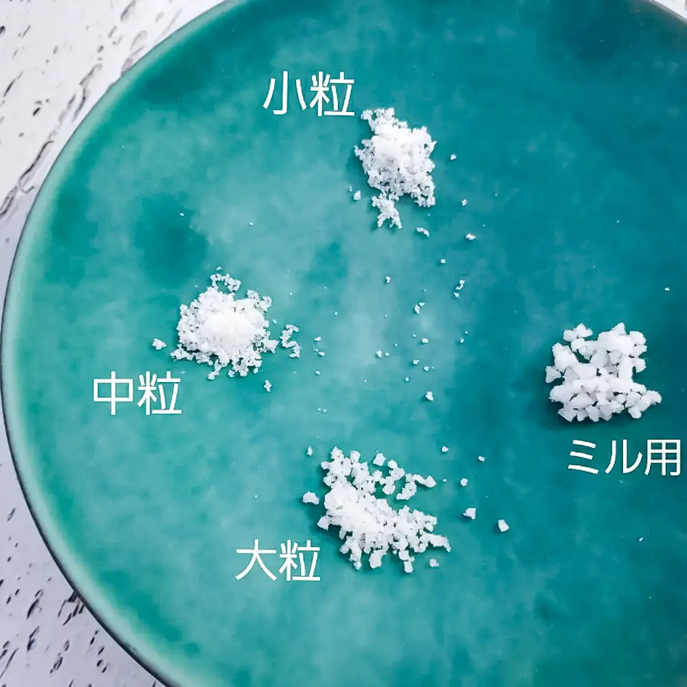 【四国一小さなまちのお塩】塩職人 田野屋青蜂 完全天日塩小粒2袋セット