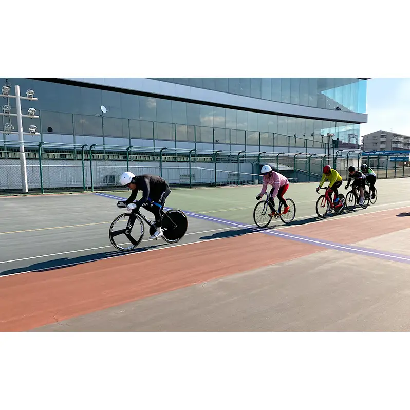 【体験型】岸和田競輪場 バンク走行体験 チケット｜競輪 自転車 スポーツ体験  大阪府岸和田市