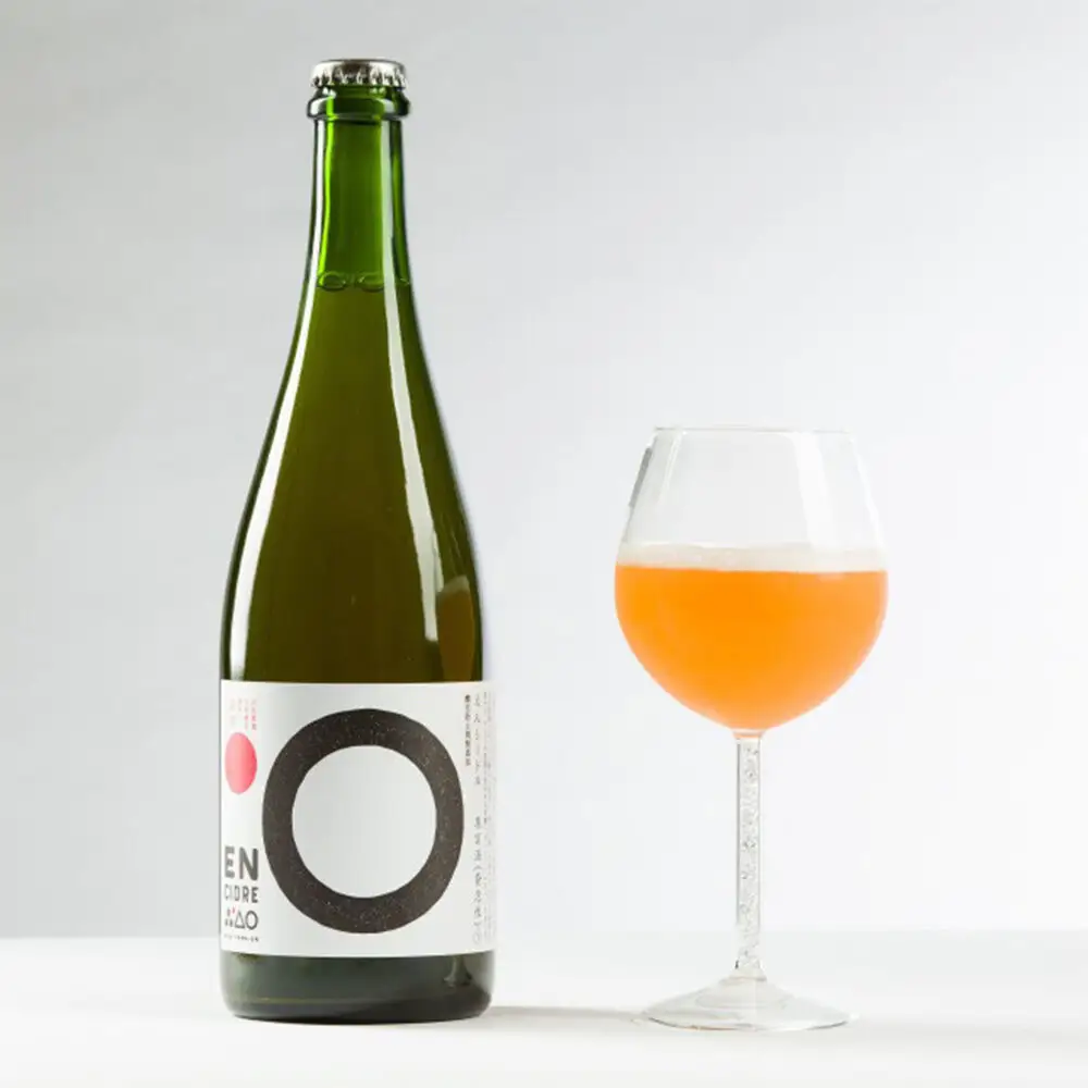 りんご園の縁（えん）から生まれた、無添加クラフトシードル えんシードル 750ml×2本入 お酒 青森 弘前 林檎 リンゴ