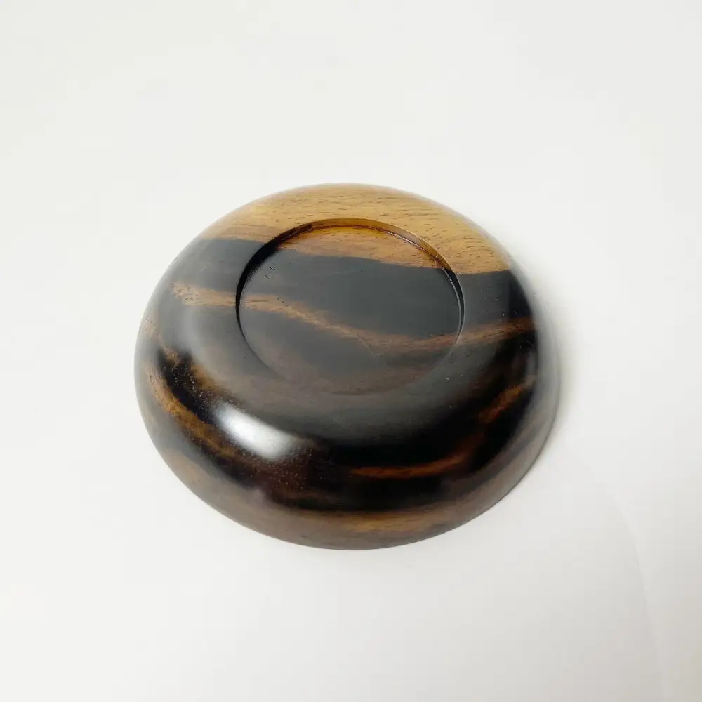 黒柿　豆皿　１枚　（9.5cm）