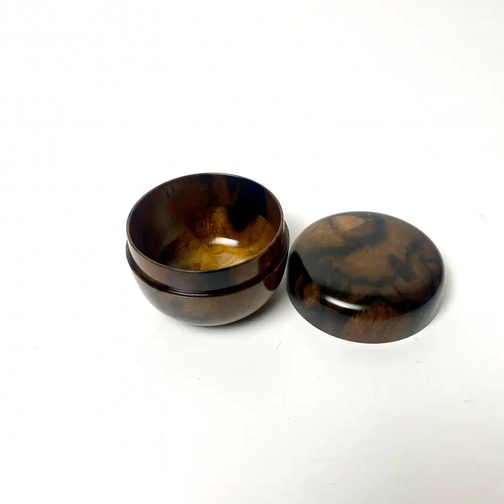 黒柿　小平棗