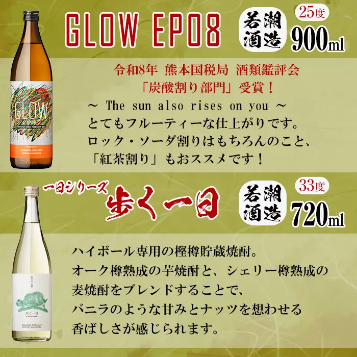 ＜入金確認後、2週間以内に発送！＞【数量限定】志布志焼酎炭酸割りで飲み比べ3本セット＜その2＞(720ml×2・900ml×1) b1-031-2w
