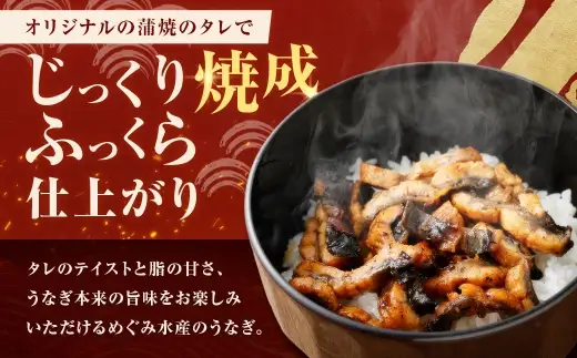 【7月13日までの入金確認で土用の丑の日までにお届け】うなぎかば焼き ひつまぶし 3パック うなぎ 鰻 ウナギ 魚類 うな重 うな丼 晩ごはん 惣菜 おかず 贅沢 冷凍 国産 大阪府産 養殖 無投薬 