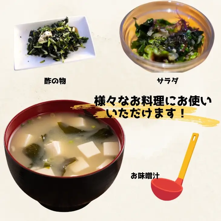 淡路島近海の激流で育まれた本場の肉厚わかめ！カットわかめ25g×5袋